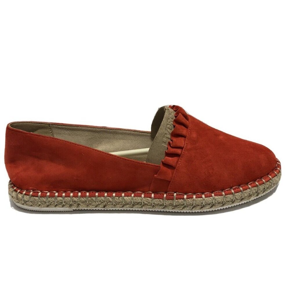 Bandolino Women’s Hadal Slip-On Espadrille Shoes Orange, Size 10 M